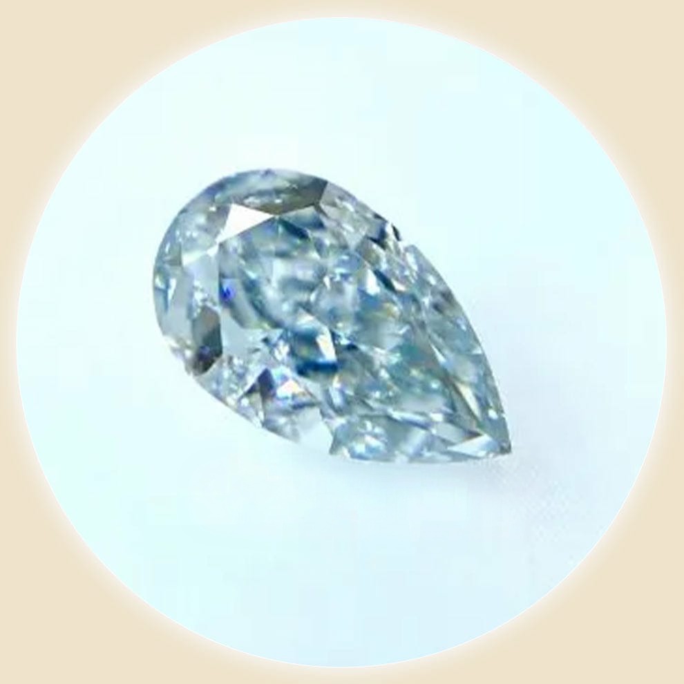 
                  
                    Diamond FANCY LIGHT GREENISH BLUE 0.558 carat
                  
                