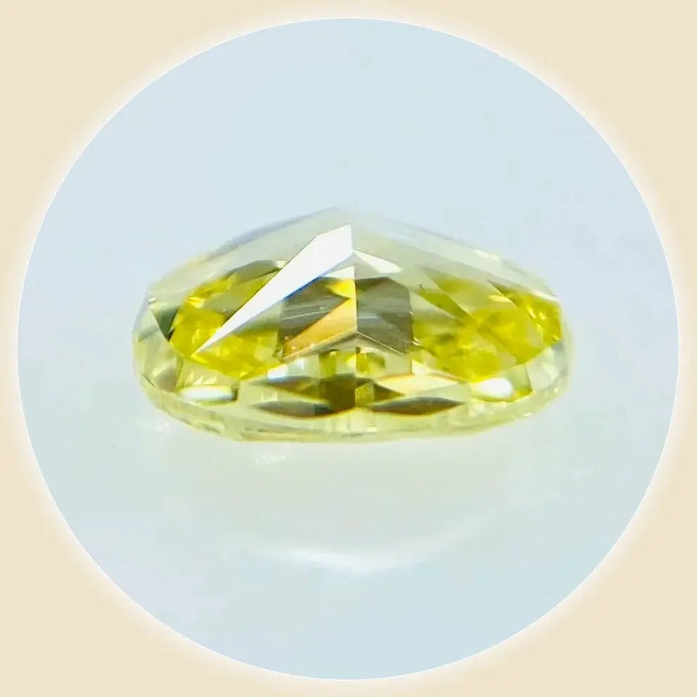 
                  
                    Diamond FANCY VIVID YELLOW 0.410 carats
                  
                