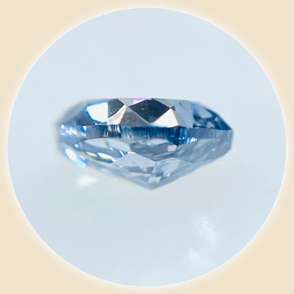 
                  
                    Diamond FANCY INTENSE BLUE 0.191 carat
                  
                