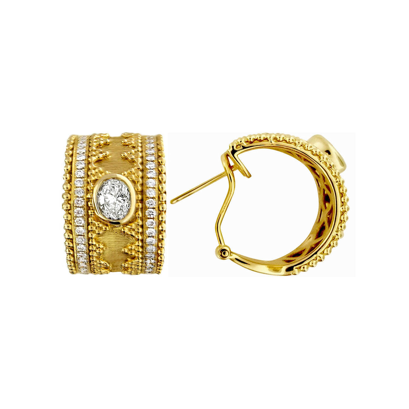 
                  
                    Diamond &amp; Gold Earrings Vero Amore
                  
                