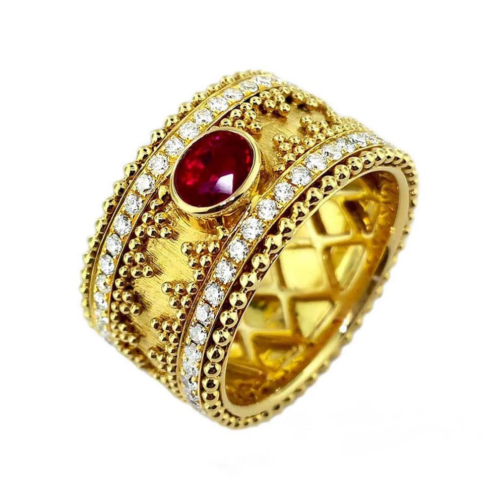 Granulated Ring Vero Amore