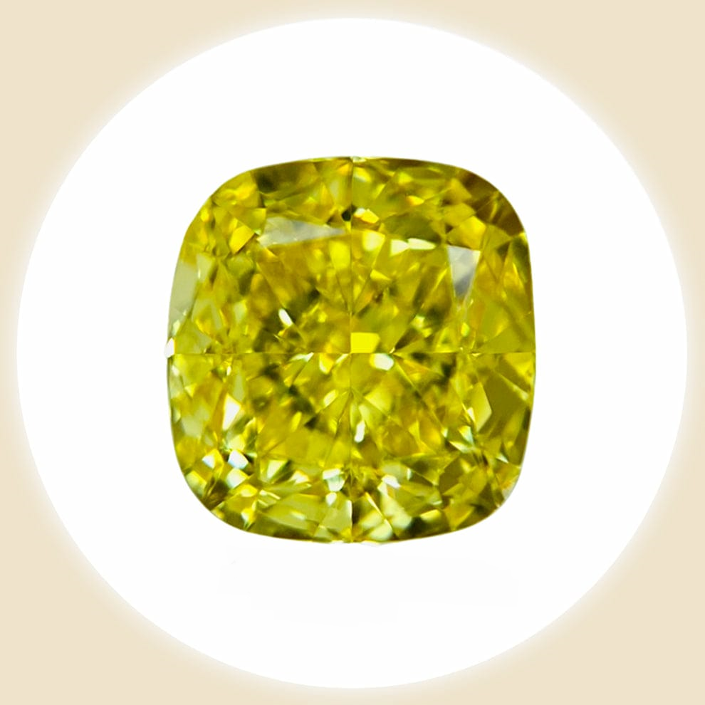 Diamond FANCY VIVID YELLOW 1.01 carat