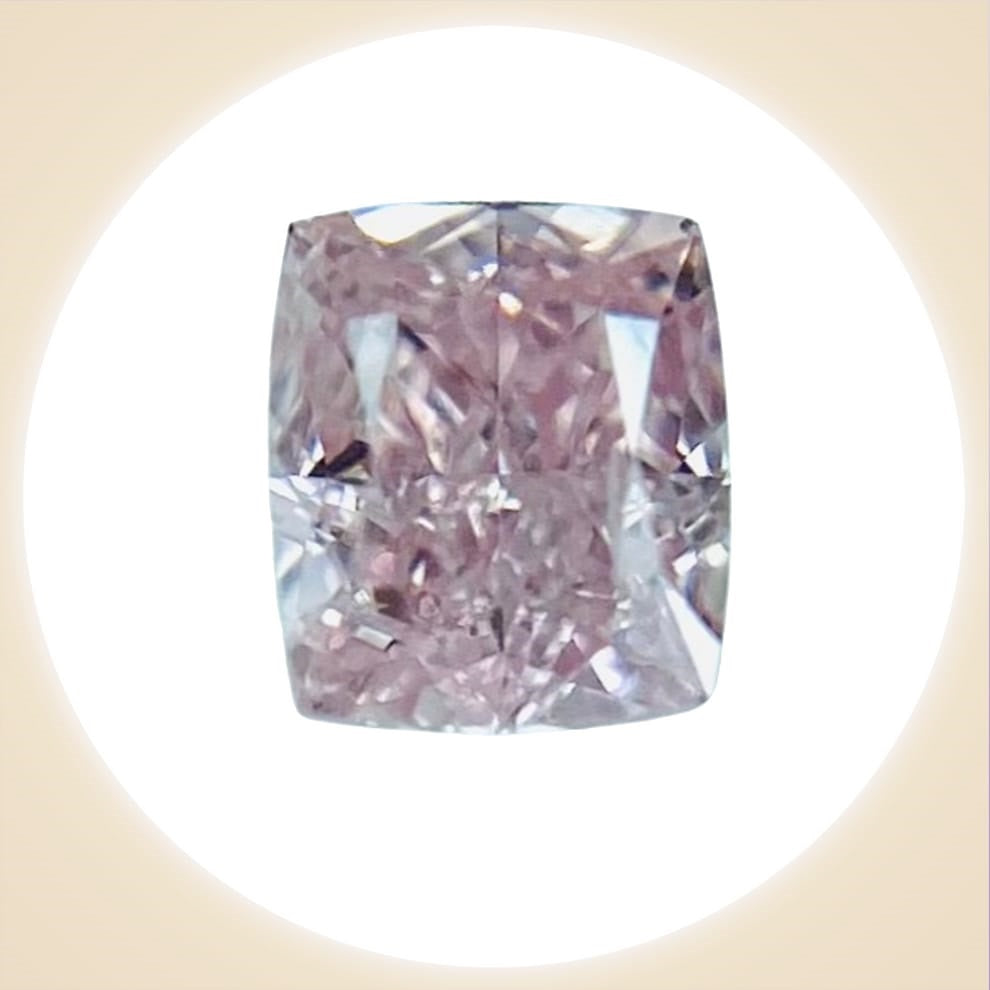 Diamond FANCY PURPLISH PINK 0.101 carat