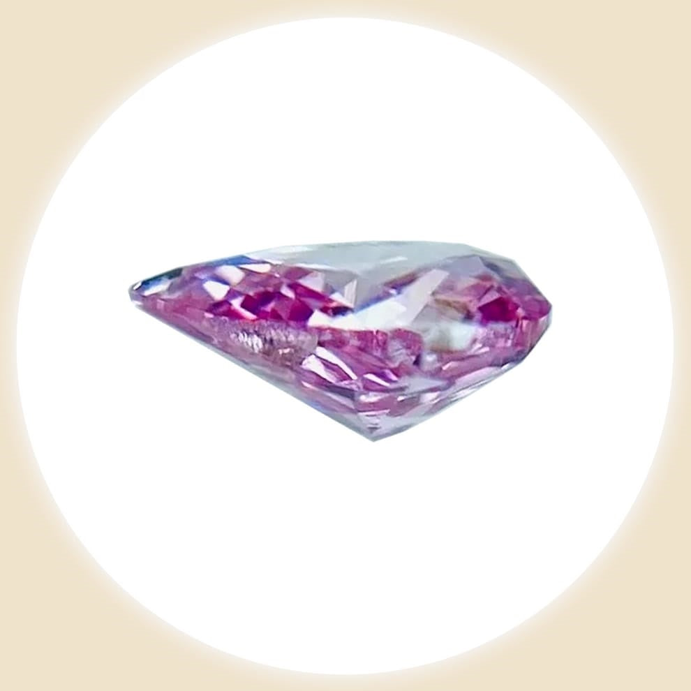 
                  
                    Diamond FANCY VIVID PURPLISH PINK 0.056 carats
                  
                