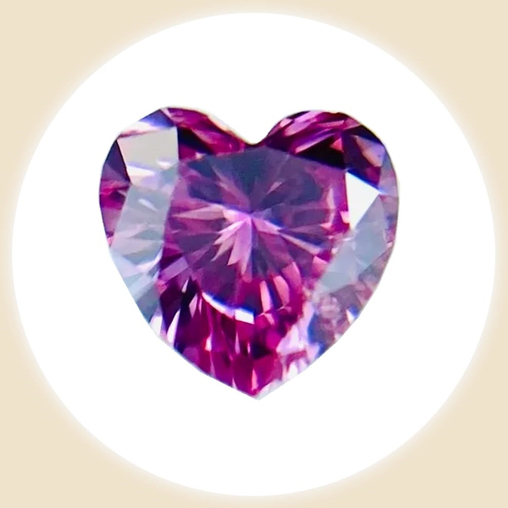 Diamond FANCY INTENSE PINK 0.073 carat